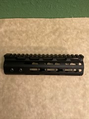 6061 aluminum alloy anodized 7.5 inch KeyMod Rail with barrel nut airsoft