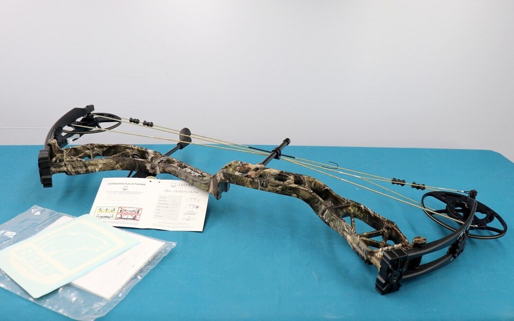 BEAR ARCHERY ALASKAN COMPOUND BOW RH NEW IN BOX 25.5″-31″ 60# 335fps NEW!