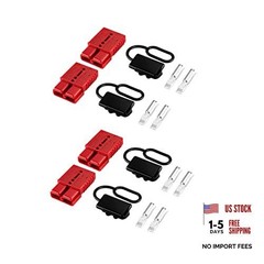 Wire Harness Plug for Winch or Trailer w/2-Gauge 175 Amps 12-36V Battery 4