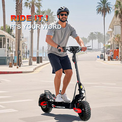 EOEOTWO Electric Scooter for Adult 48V13AH 30MPH 11» Off-road Fast E-Scooter