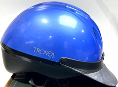 Troxel Spirit Periwinkle Equestrian Riding Helmet #04-047M GPS Sz Med New