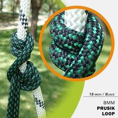 8mm 5/16″ Prusik Loop Pre-Sewn 18 inches / 24 inches
