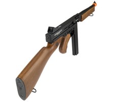 CYBERGUN Thompson Full Metal M1A1 WW2 AEG Airsoft Rifle by King Arms 43900
