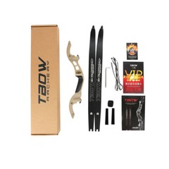 62″ F Interface Takedown Archery Recurve Bow 25-60lbs Limbs Aluminum Hunting
