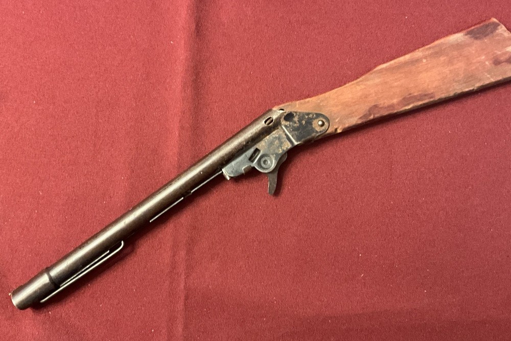 Wyandotte All Metal Products Single Barrel Pop Cork Gun Vintage 1930’s