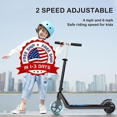 Scooter eléctrico para niños de 6 a 10 años con velocidad y altura ajustables US