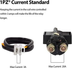 1PZ SN4-001 Starter Solenoid Relay Replacement for Honda 300 Fourtrax TRX300 TRX