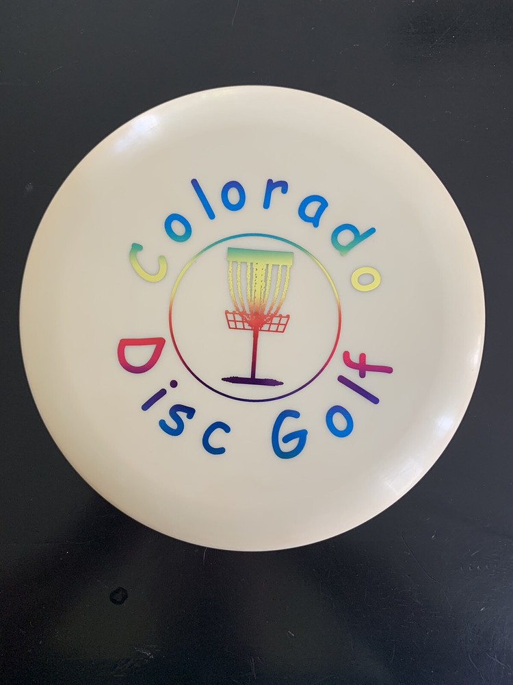 Vintage Discraft APX 171g w/ Colorado Disc Golf Rainbow Stamp