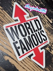 Supreme World Famous Sticker SS26 + FREE SURPRISE