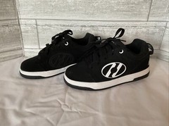 Heelys Dual Up X2 HE100021 Skate Shoes Unisex Kids Size 4Y Black / White Lowtop