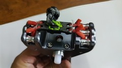 Metal Repeating Pocket Slingshot B 2 Mags 5 Bands Training Toy