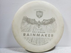 DiscMania Glow D-Line Flex 3 Rainmaker 175 grams golf disc Eagle McMahon stamp