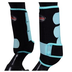 RI HILASON Horse Front Leg Neoprene Shock Absorbing Sport Boot Comfortable Fit