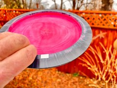 Pink Black Halo Star Innova Destroyer Disc Golf Swirls (One of a Kind) New #6214