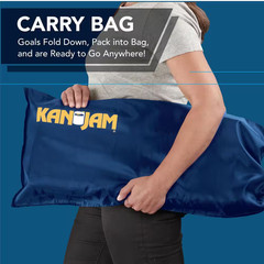 Kan Jam Pack ‘N Go Travel-Foldable Outdoor Disc Toss Game for Back Yard, Beach,