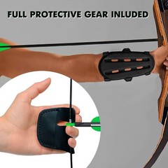 Samick Sage Takedown 62″ Hunting Recurve Bow & Arrow 25-60lb Weight Right & Left