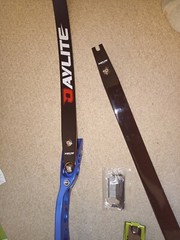 Daylite Olympic Archery Recurve (limbs only) -no riser -68″-34 Lbs Medium