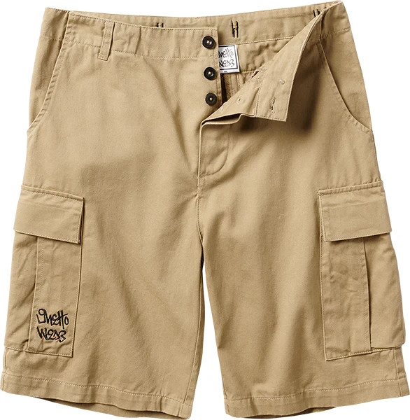 Heritage Ghetto Wear Skateboards Cargo Shorts New with Tag Khaki Men’s Size 28 S