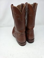 Lucchese Handmade Brown Leather Western Cowboy Boots Men’s US 10 L5379