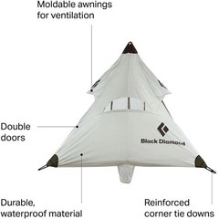 Black Diamond Deluxe Single Fly Porta Ledge Tent Brand New