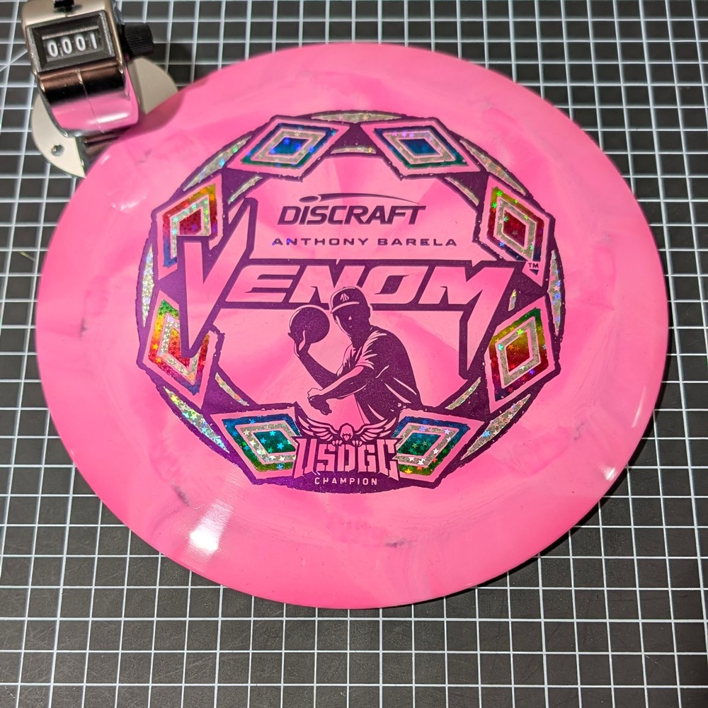 Discraft ESP Swirl Venom Anthony Barela USDG Distance Driver (Pick Your Disc)
