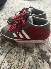 adidas Super Skate Men’s Skateboarding Shoes Red/Gray/White US 8.5 D