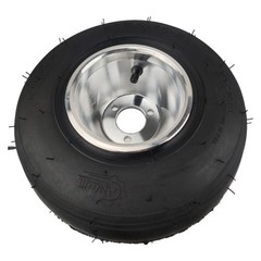 5 inch Go Kart Slick Tires and Rims 10×4.5-5″ Go Kart Wheels Front Wheels Racing