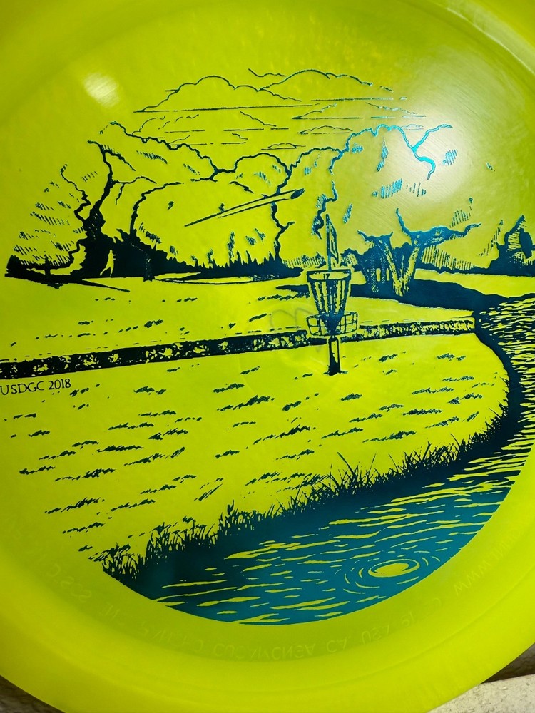 Innova USDGC 2018 Firebird – Island Hole #17 Landscape Stamp – Rare – New
