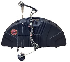 PSE Archery Brute LT RH Draw DL: 29” DW: 60# Compound Bow In Case – Camo/Black