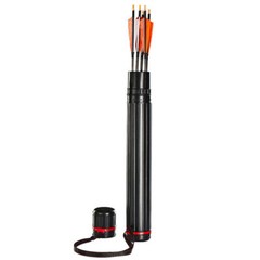 Arrows Quiver Tube Archery Case Back Shoulder Quiver Adjustable 12-24Pcs Arrows
