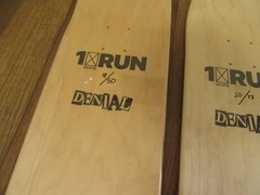 Lot of 5 – Denial Supreme Vuitton Supreme Gucci Smashup Pill Skateboard Deck New