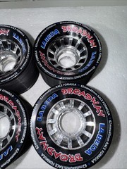 Labeda Broadway Skate Wheels 62mmx40mm Race Formula Lot Of 8