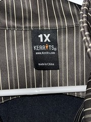 Kerrits Ladies Softshell Striped Vest Equestrian Riding Vest