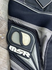 MSR Motocross Pants Men’s Sz 32 Black White Off Road BMX ATV Racing Gear Moto