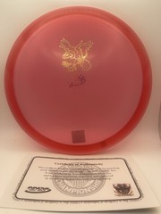 2015 Innova Red Mini Modern Roc 180g W/ COA United States Disc Golf Championship