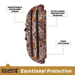 Compound Bow Case Soft Light-Weight Bow Bag with Arrow 44in Inside Length Camo