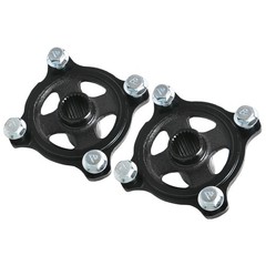 Pair 4 stud 110mm Front Rear Wheel Rim Hub For ATV Go Kart Quad Bike Buggy 150cc