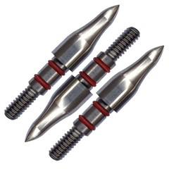 100Grains Archery Field Points,19/64″ Field Points Stainless Steel Screw i