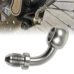 AN3 (3/8’‘) Male Banjo Fitting with 10mm Banjo Eye for AN3 PTFE Brake 75 Degree