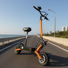 USA Stock 60v 6000w 30ah 50MPH Fast Speed Dual Motor Adult Electric Scooter