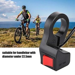Electric Bike Rocker Switch, PVC Universal Motorcycle Handlebar On/Off…