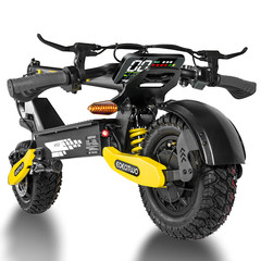 1200W 30mph Electric Scooter for Adults 48V 11″ Foldable Off-Road Fast E-Scooter