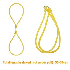 5pcs Powerful Fishing Slingshot Tube Rubber Bands for Archery Hunting Arrows …