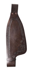 Horse Western Adult Floral Tooled Leather Replacement Saddle Fenders 5258DB