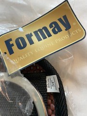 34” Formay brown waffle weave western cinch
