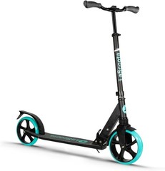 Durable 8-Inch Wheel Kick Scooter for All Ages, 220lbs Max Load, Ergonomic Grip