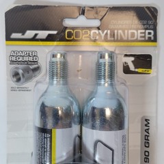 JT 90gram CO2 Tank – Prefilled – Pack of 2 – CO2CYLINDER paintball