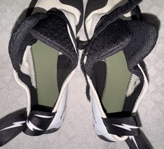 Evolv Defy Medium Volume Climbing Shoes Size 45 Mens 11.5 Black White PSR 04
