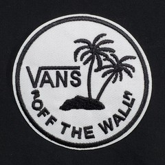 VANS «OFF THE WALL» NEW EMBROIDERED IRON ON PATCH SKATEBOARD ROUND