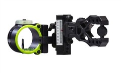 New Black Gold Ascent Verdict Single Pin (.019) RH Bow Sight Black Model# AV1